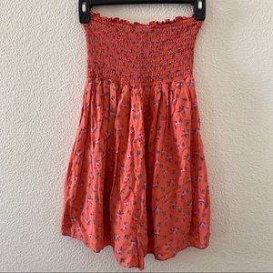 Kimchi Blue Floral Meadow Strapless Romper